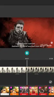 MyMovie - Video Editor for Youtube, Music android App screenshot 3